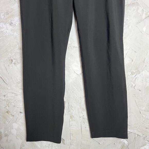 Lululemon On The Fly Pant Woven 28" WOMENS 8 Black Joggers Travel Pockets EUC - Picture 11 of 12